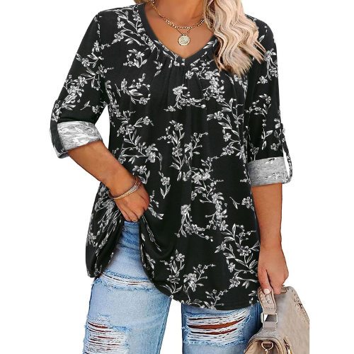 Womens Tunic Blouse Top